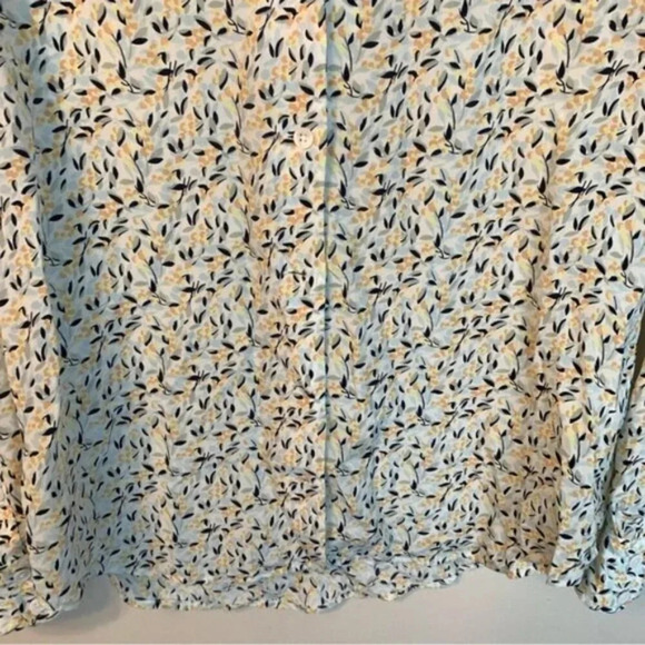 Equipment 100% Silk Printed Long Sleeve Button Up Shirt  Blouse M - Picture 8 of 10